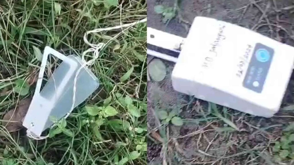किशनगंज में गिरा मौसम विभाग का डिवाइस, पहचान से पहले बॉर्डर तक हड़कंप मच गया 1 InCollage 20240723 202941493