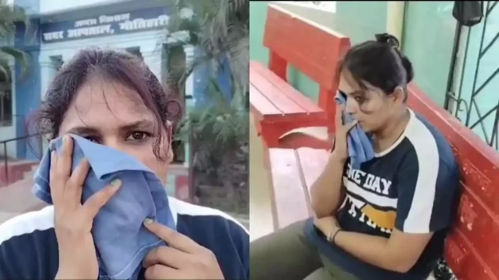 mahila sipahi ki pitai