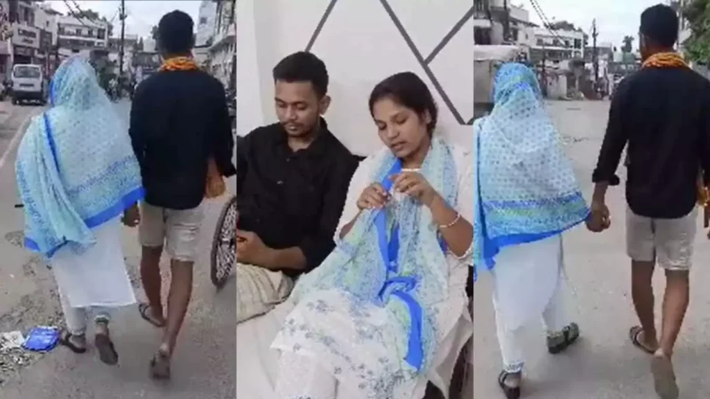 बिहार: परिवार बोला-बेटी किडनैप हुई, लड़की ने प्रेमी संग घूमते हुए वीडियो जारी कर कहा-अपनी मर्जी से आई हूं 1 premi sang jari kiya video