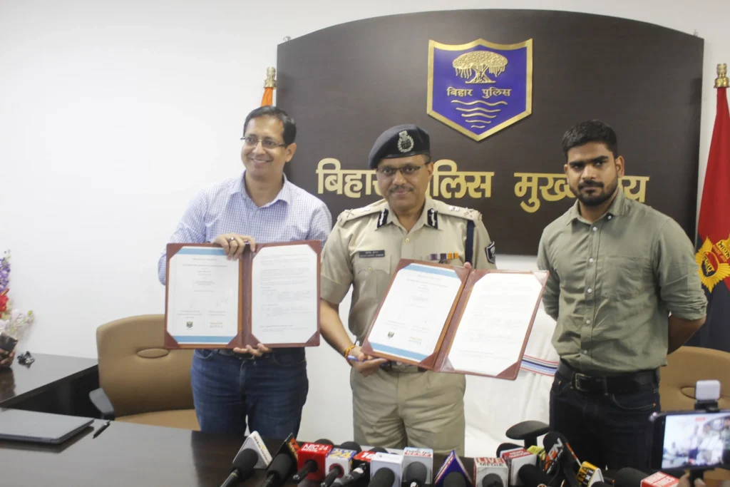बिहार पुलिस-मैप माई इंडिया के बीच करार; घर बैठे रोड जाम, वैकल्पिक रास्ते की मिलेगी जानकारी 1 20240912 164841