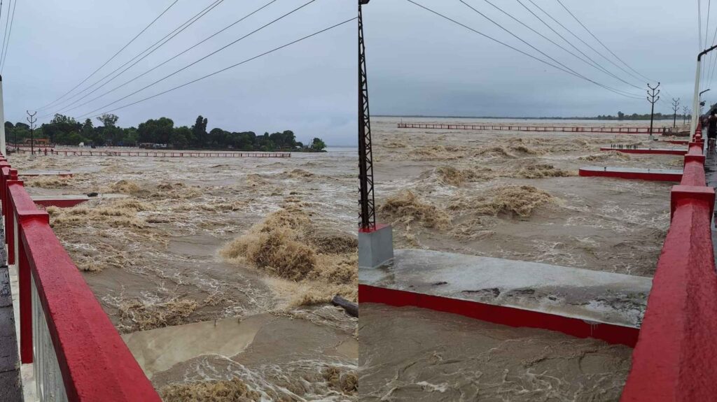 जलप्रलय की कगार पर बिहार, नेपाल ने छोड़ा 6 लाख क्यूसेक से ज्यादा पानी; अलर्ट जारी 1 InCollage 20240929 110843711
