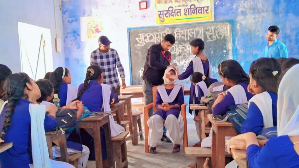 समस्तीपुर: सुरक्षित शनिवार में भगदड़ व भीड़ से बचाव की दी गई जानकारी 1 IMG 20241005 WA0085