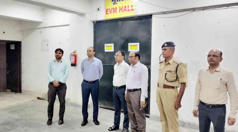 समस्तीपुर DM ने ईवीएम और वीवी पैट वेयरहाउस का किया मासिक निरीक्षण 1 IMG 20241104 WA0025