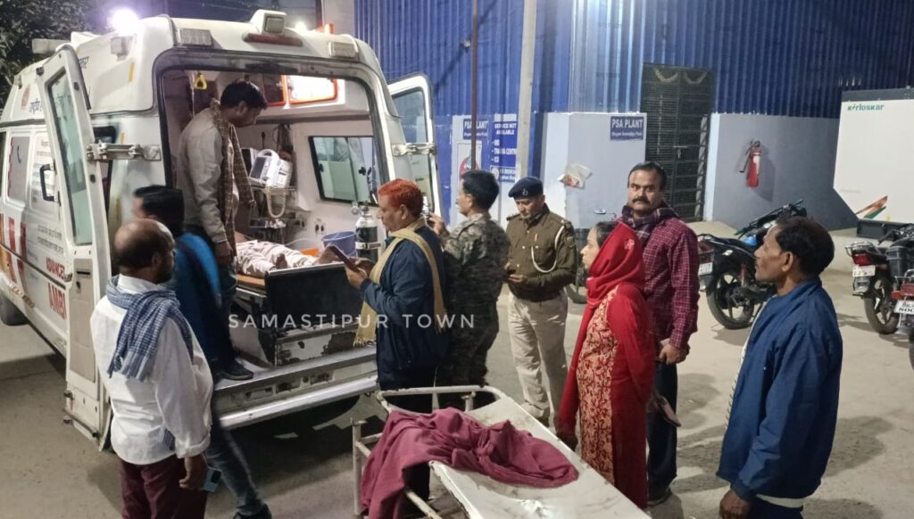 समस्तीपुर नगर थाना में डायल 112 पर तैनात सिपाही की तबीयत बिगड़ी, रेफर 1 IMG 20241129 WA0081