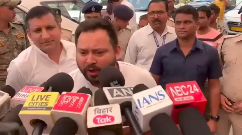 तेजस्वी ने याद दिलाई नोटबंदी की बरसी, बताया विश्व का सबसे बड़ा घोटाला; बोले- BJP ने काले धन से बनाए फाइव स्टार ऑफिस 1 Videoshot 20241108 170125