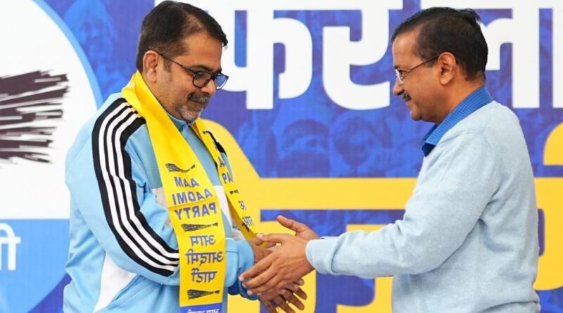 UPSC वाले फेमस टीचर अवध ओझा अरविंद केजरीवाल के साथ, AAP में हुए शामिल 1 Avadh Ojha 1024x683 1