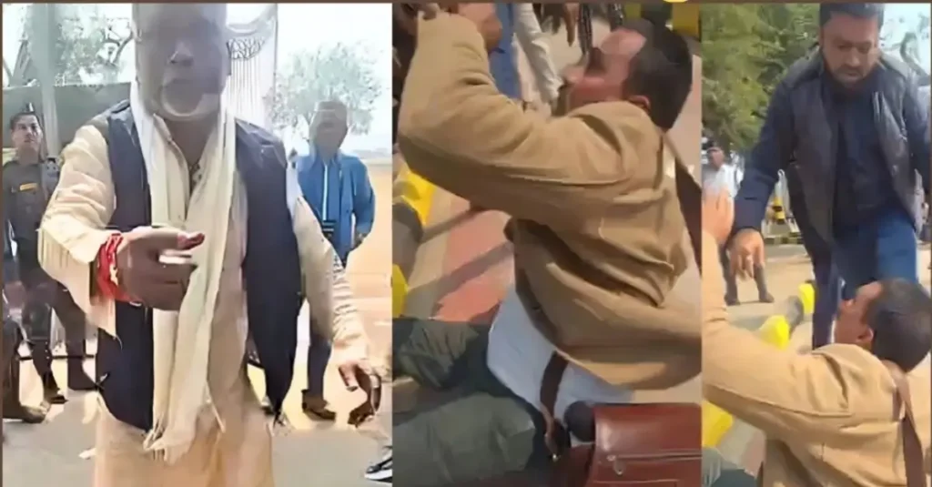 बिहार में जदयू सांसद की गुंडागर्दी, पत्रकारों को जमीन पर पटककर पीटा, गाली-गलौज का भी आरोप 1 20250129 162628