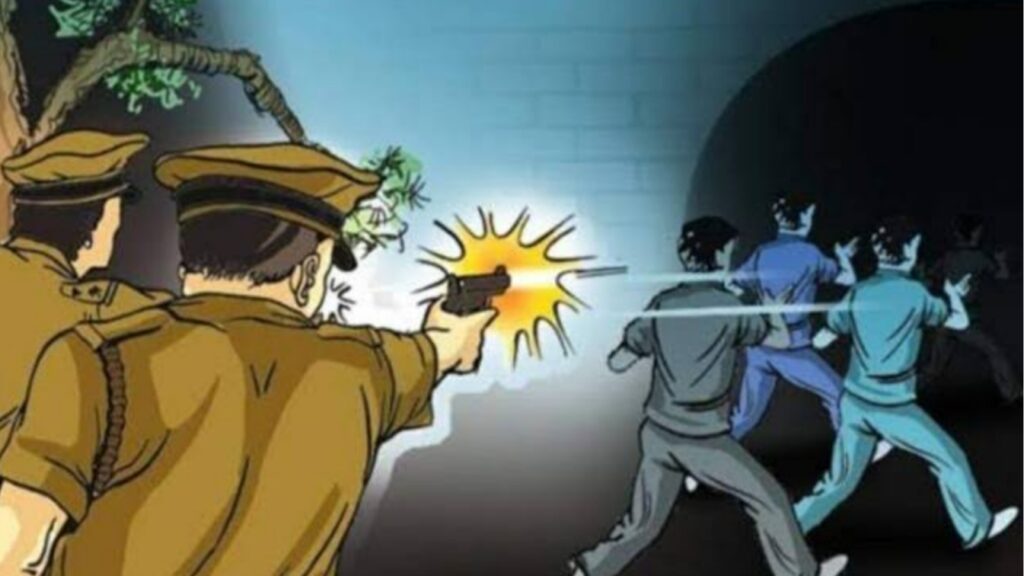बिहार के सिवान में एनकाउंटर, भूसे के ढेर से हथियार निकालकर अपराधी ने की फायरिंग, पुलिस ने मारी गोली 1 Picsart 25 02 27 13 27 06 594