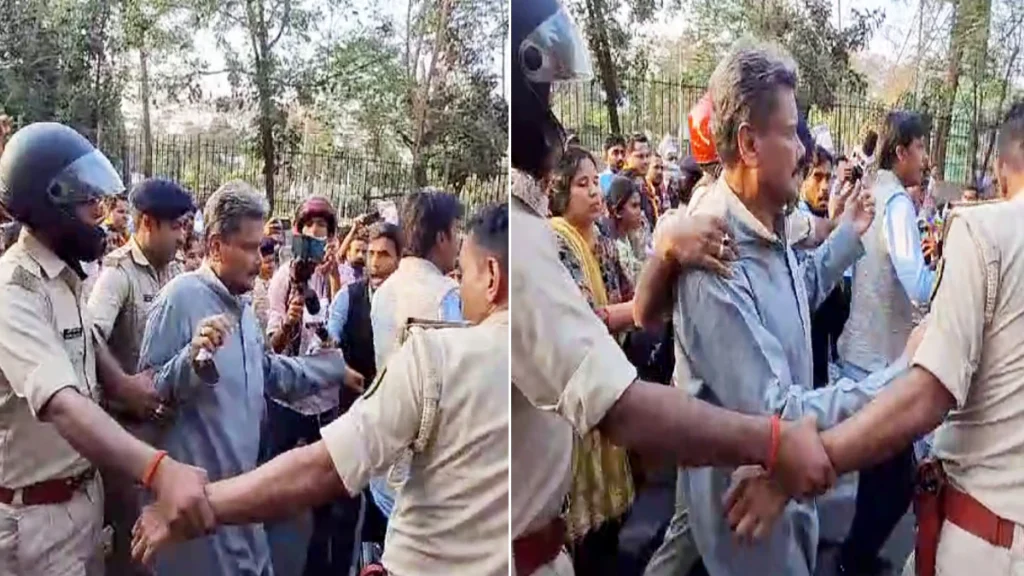 शिक्षा मंत्री को अभ्यर्थियों ने सड़क पर घेरा, गाड़ी के आगे लेटे; TRE-3 सप्लीमंट्री रिजल्ट की मांग 1 15de824ce616795758df3d1db9fe5abe1742817345819169 original