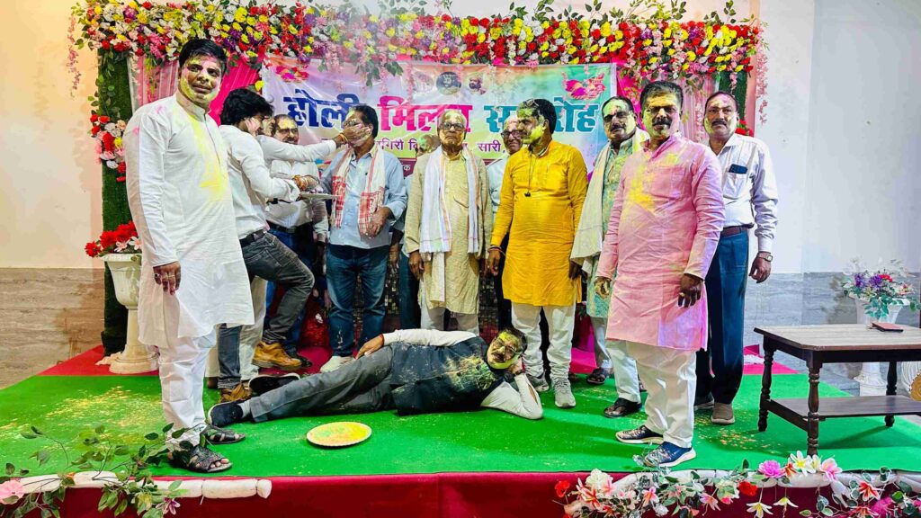 समस्तीपुर में क्षत्रिय करणी सेना के द्वारा होली मिलन समारोह का आयोजन 1 IMG 20250313 WA0016
