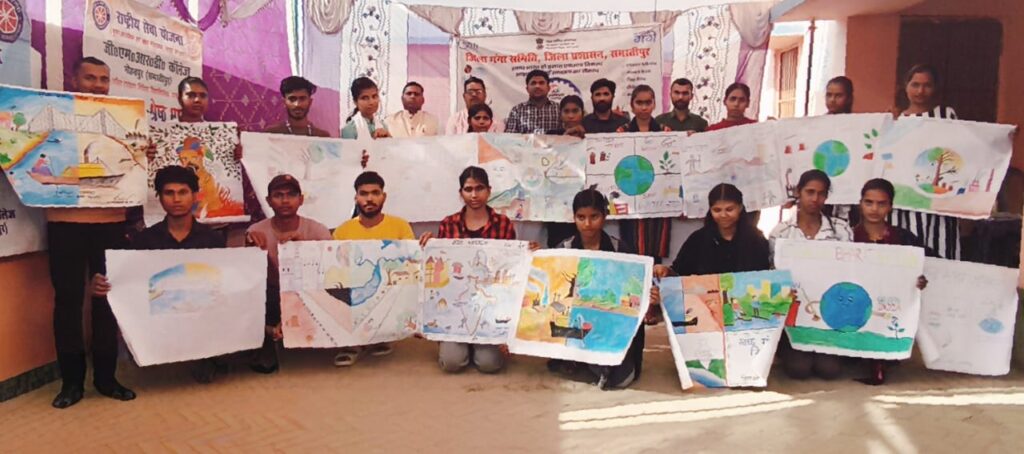 स्वच्छता पखवाड़ा के तहत चित्रकला प्रतियोगिता का आयोजन, नदियों को स्वच्छ रखने की दिलायी गई शपथ 1 IMG 20250331 WA0103