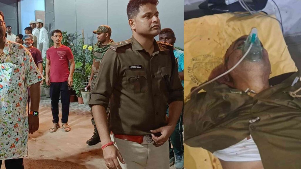 मुंगेर में होली पर पुलिस अधिकारी की ह'त्या, शराब पीकर झगड़ा कर रहे युवकों ने धारदार हथियार से फोड़ा सिर 1 InCollage 20250315 090852923