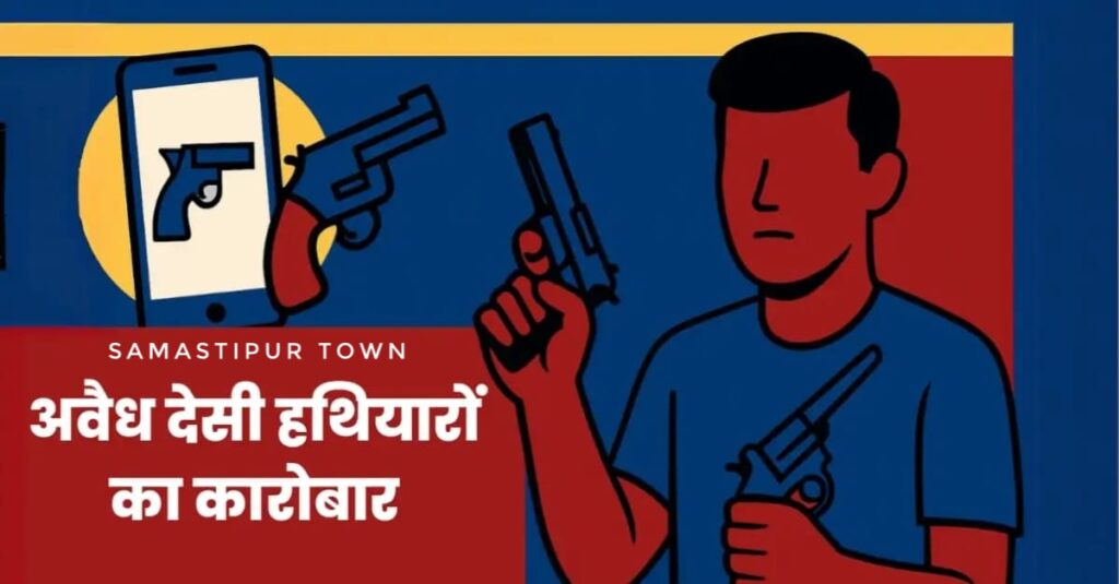 समस्तीपुर जिले में बढ़ रहा है अवैध देसी पिस्टल और कट्टा का कारोबार, छोटी-छोटी घटनाओं में भी हो रहा बंदूक का इस्तेमाल 1 IMG 20250420 WA0103