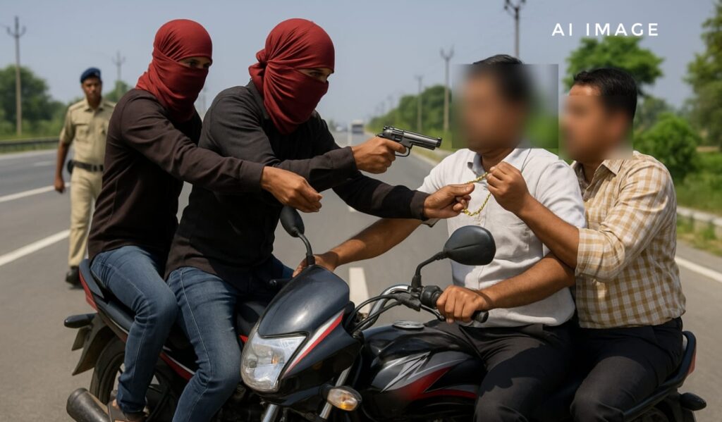 समस्तीपुर में नेशनल हाईवे पर दिनदहाड़े पत्रकार के भाई के साथ हथियारबंद बदमाशों ने लूटपाट की घटना को दिया अंजाम 1 IMG 20250428 WA0072
