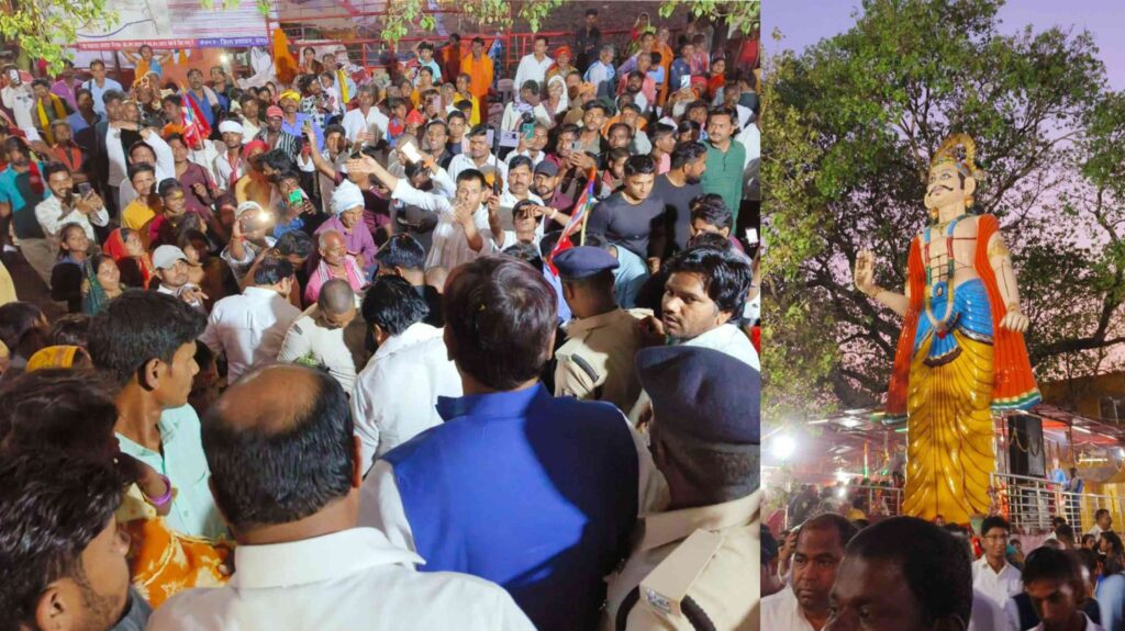 राजकीय रामनवमी मेला बाबा केवल धाम इंद्रवाड़ा में साढ़े चार हजार बकरों की दी गई बलि 1 InCollage 20250407 062610250