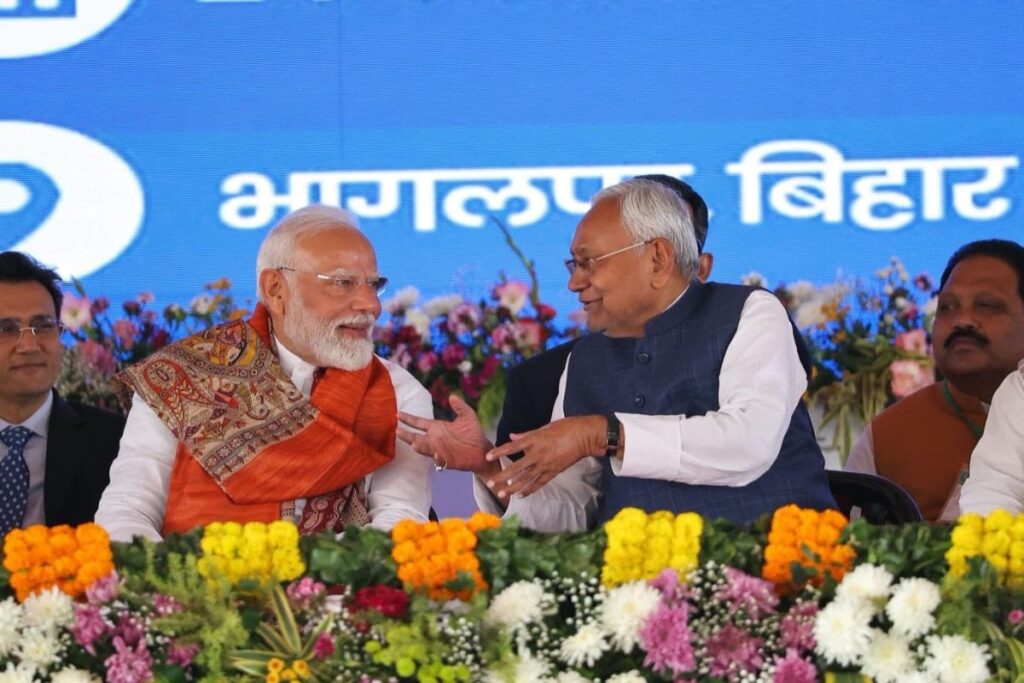 जाति जनगणना कराएगी केंद्र सरकार, मोदी कैबिनेट का बड़ा फैसला 1 nitidh kumar narendra modi