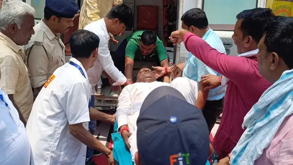 सीएम नीतीश कुमार के कार्यक्रम में अचानक गिर पड़े सांसद अजय मंडल, अस्पताल में भर्ती करवाना पड़ा 1 24156623 bhagalpur