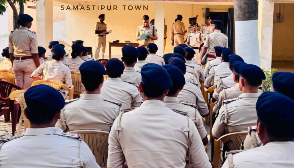 पुलिस लाइन में समस्तीपुर एसपी ने 2019 बैच के दरोगा से लिया फीडबैक, दिया प्रशिक्षण 1 FB IMG 1746260157520