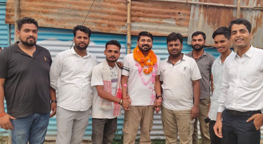 युवा जदयू के विभूतिपुर प्रखंड अध्यक्ष पद पर मनोनीत हुए बैजनाथ 1 IMG 20250520 WA0115
