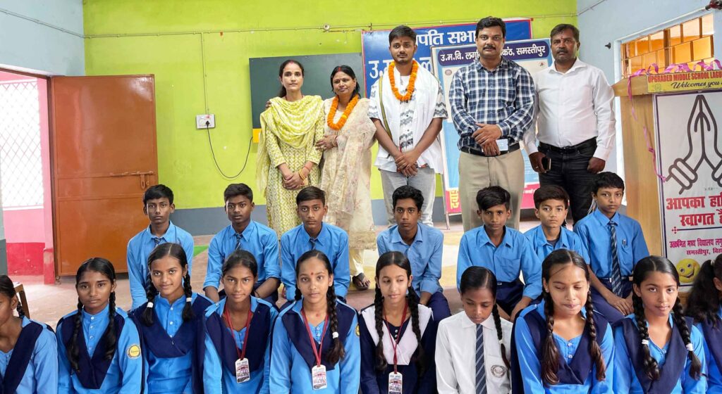 नासा के हॉल ऑफ फेम में शामिल रामजी राज से रूबरू हुए उत्क्रमित मध्य विद्यालय लगुनियाँ सूर्यकंठ के बच्चे 1 IMG 20250526 WA0132