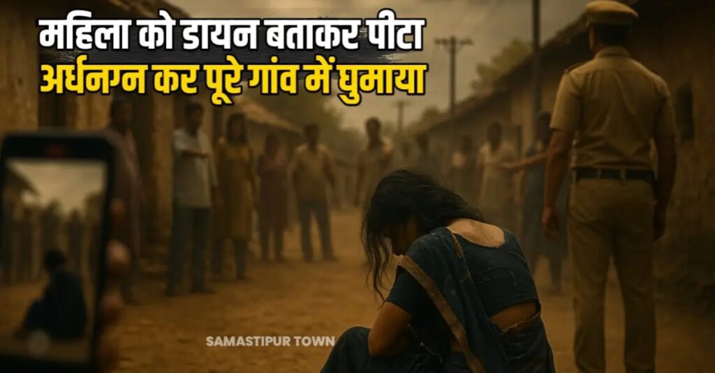समस्तीपुर: डायन बताकर महिला को पीटा, अर्धनग्न कर पूरे गांव में घुमाया, केस दर्ज 1 IMG 20250618 WA0045