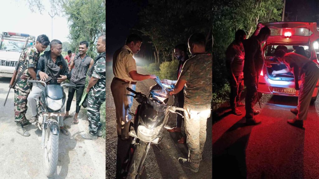 समस्तीपुर पुलिस ने 24 घंटे विशेष अभियान चलाकर किया 43 गिरफ्तारी, साढ़े 56 हजार जुर्माने की राशि भी वसूली 1 InCollage 20250624 222052922