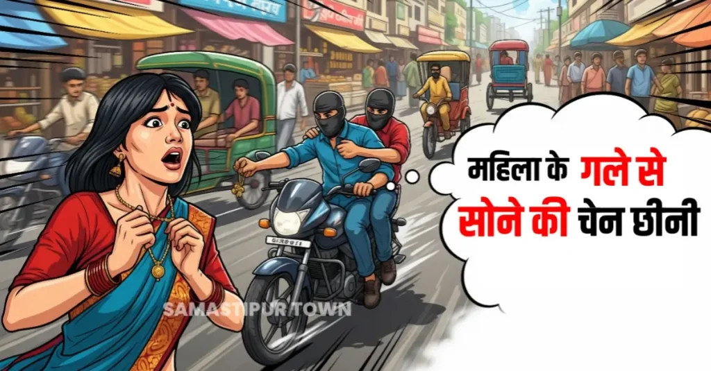 धरमपुर चौक के पास बाइक सवार बदमाशों ने महिला के गले से छिनी सोने की चेन 1 20250722 210639