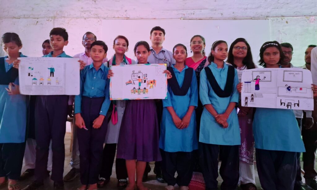 समस्तीपुर में 'बदलते व प्रगतिशील बिहार की तस्वीर' विषय पर जिला स्तरीय निबंध, पेंटिंग व परिचर्चा प्रतियोगिता संपन्न 1 IMG 20250725 WA0081