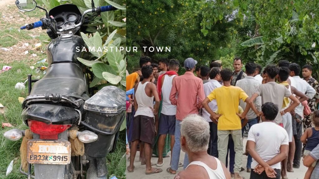 विभूतिपुर में टोटो और बाइक में टक्कर, हंगामा कर रहे बाइक सवार के डिक्की से देशी शराब बरामद 1 InCollage 20250709 221940566