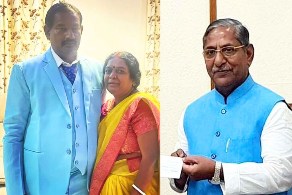 वरीय अधिकारी मेरे पति को मारना चाहते हैं, विधानसभा अध्यक्ष से मिली MLA रीतलाल यादव की पत्नी- नाम लूंगी तो बच्चों को भी मार देंगे 1 ritlal yadav and nand kishor yadav