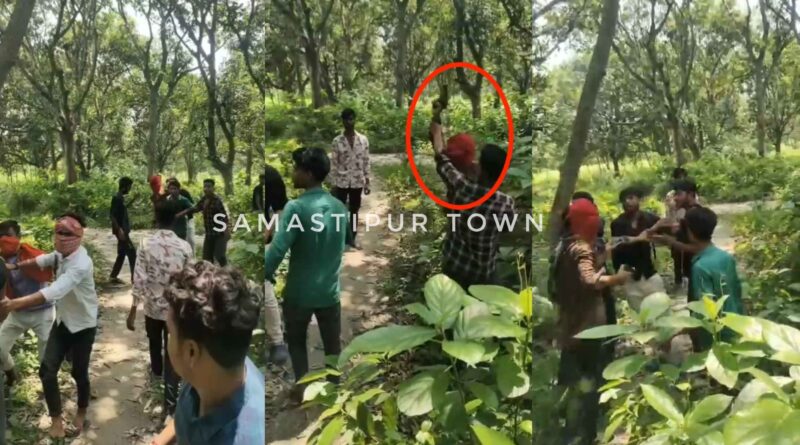 दलसिंहसराय के चर्चित कपड़ा व्यवसायी के पुत्र के साथ मारपीट और गोली मारने का वीडियो सोशल मीडिया पर वायरल 1 InCollage 20250818 221103223