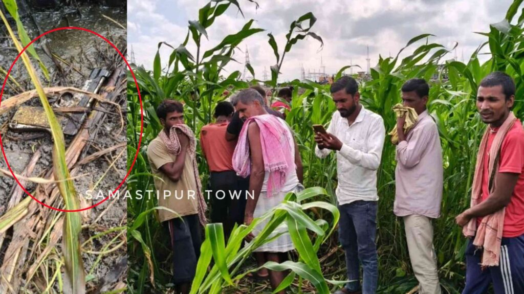 ताजपुर में नवनिर्मित फोरलेन किनारे एक खेत से अज्ञात युवक का शव बरामद, चेहरा पूरी तरह जलाया, पास में पड़ा था पिस्टल 1 Picsart 25 08 23 16 45 21 272