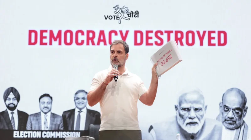 rahul gandhi allegations on ec