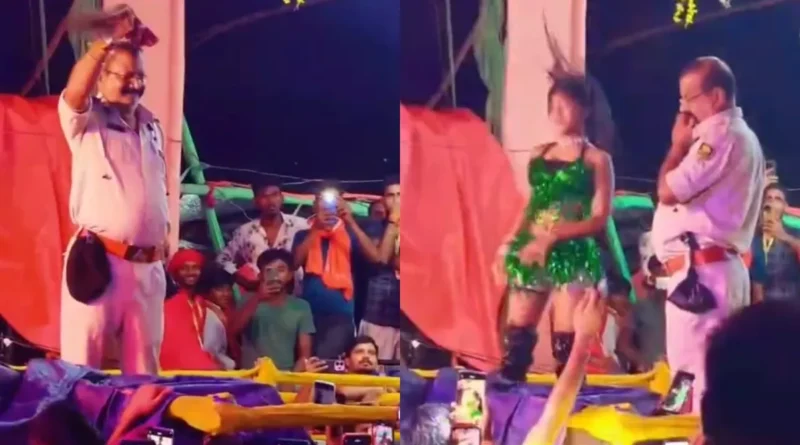 बिहार: ड्यूटी भूलकर बार-बालाओं के साथ वर्दी में डांस करने करने दरोगा जी; विडियो वायरल होने पर SSP ने किया सस्पेंड 1 03 09 2025 saran police 24034818