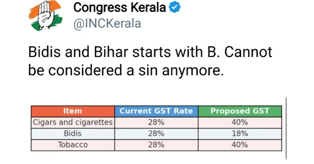 पहले PM का अब बिहार का अपमान, कांग्रेस के B से बीड़ी पर सियासी बवाल; BJP-JDU ने हड़काया 1 20250905 112445