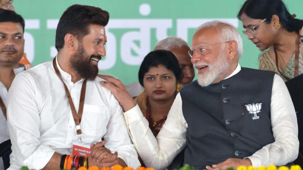 LJPR को विधानसभा सीटों के साथ BJP से मिला एक और तोहफा, क्या खुश होंगे चिराग? 1 Chirag Modi 1761065097959