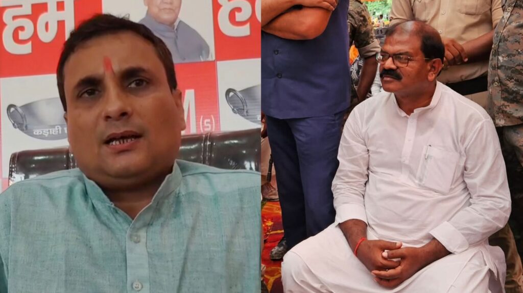 NDA में सीट शेयरिंग से पहले मचा घमासान, मांझी की पार्टी ने मोरवा से JDU के पूर्व विधायक पर लगाये भ्रष्टाचार के गंभीर आरोप 1 InCollage 20251009 095609270