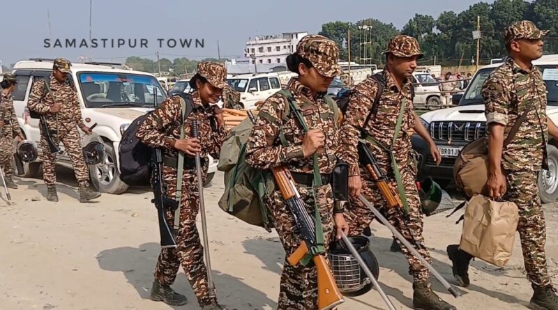 समस्तीपुर के चौक-चौराहों पर रहेगी पुलिस बल की तैनाती, पदाधिकारी भी रहेंगे मौजूद 1 20251105 133254