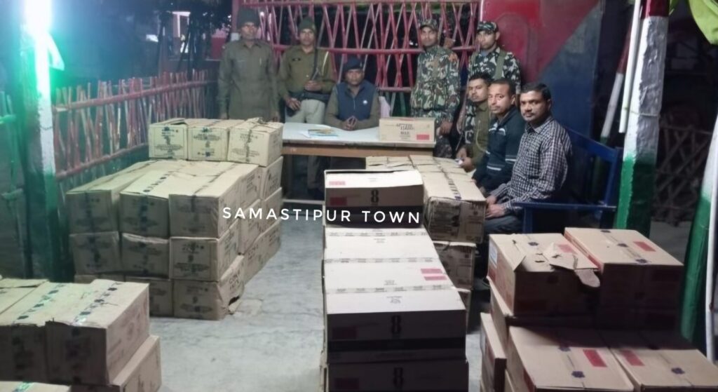 बिथान के पुसहो में पुलिस ने 922 लीटर विदेशी शराब किया जब्त, कारोबारी के यहां डिलेवरी से पहले पड़ा रेड 1 20251124 235649