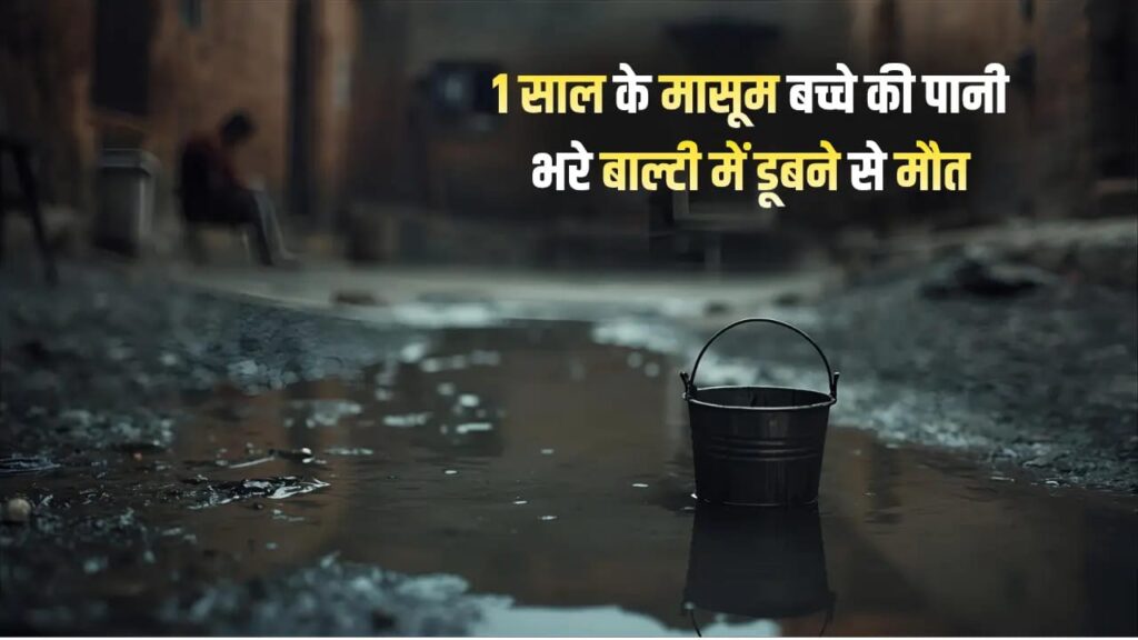 समस्तीपुर में 1 साल के मासूम बच्चे की पानी भरे बाल्टी में डूबने से मौ'त, ऐसे हुई घटना 1 IMG 20251125 WA0009