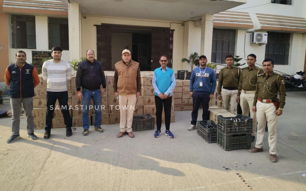 समस्तीपुर में गुप्त सूचना के आधार पर 3 हजार 627 लीटर विदेशी शराब जब्त 1 IMG 20251129 WA0069 1