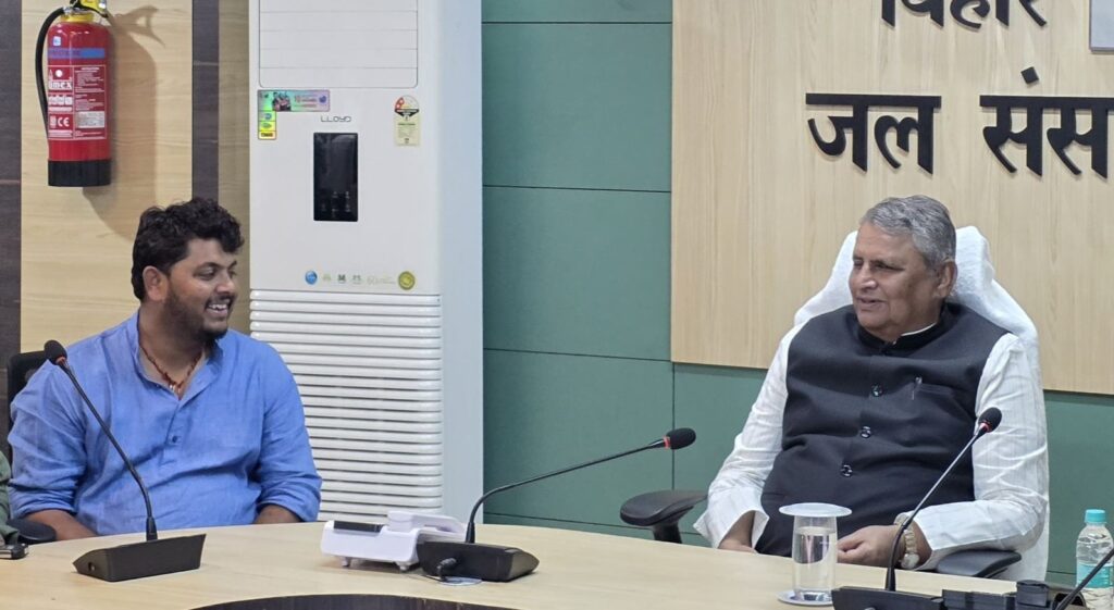 क्षेत्रीय समस्याओं के समाधान को लेकर समस्तीपुर युवा JDU जिलाध्यक्ष ने मंत्री से की मुलाकात 1 IMG 20251129 WA0092