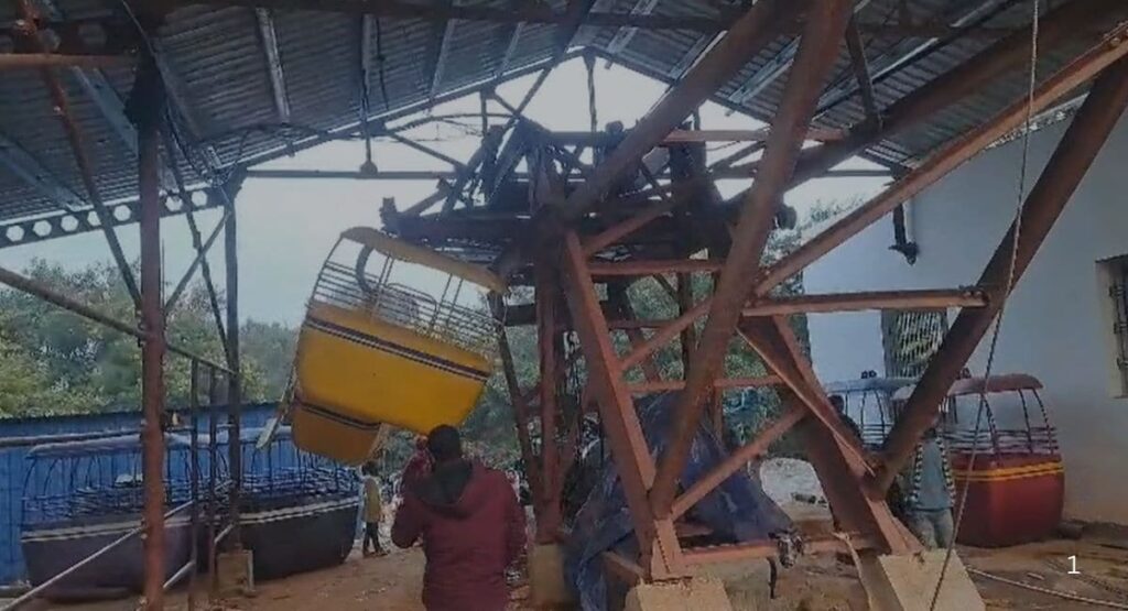 रोहतास में रोपवे ट्रायल में ही धड़ाम, 13 करोड़ में बना, नए साल पर आम लोगों के लिए खुलना था 1 9j727oc4 gif 625x300 26 December 25
