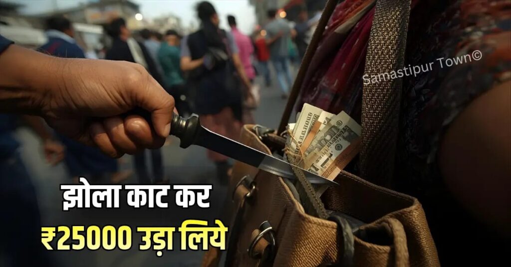 रोसड़ा सिनेमा चौक के समीप उच्चकों ने महिला से उड़ाए 25 हजार रुपये 1 IMG 20251213 WA0025