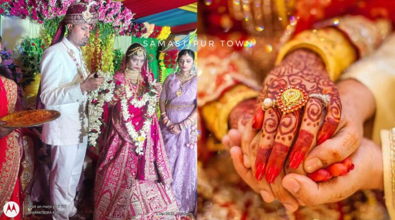 समस्तीपुर के इस गांव में शादी के लिये दुल्हा पक्ष के बदले दुल्हन पक्ष ही बारात लेकर पहुंचा, चहुंओर हो रही चर्चा 1 InCollage 20251206 223554284