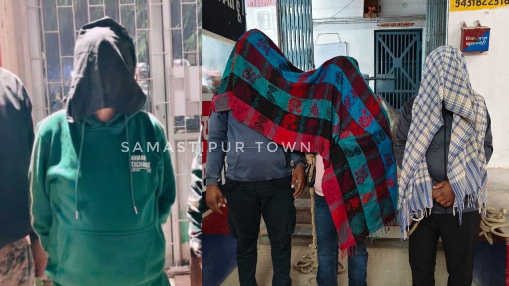 मुक्तापुर में पिछले साल हुए प्रॉपर्टी डीलर व टोटो चालक दोहरा ह'त्याकांड मामले में पिता-पुत्र व शूटर समेत चार गिरफ्तार 1 InCollage 20251209 220648476