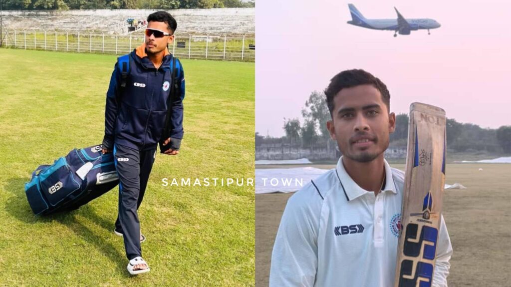 कूच बिहार ट्रॉफी में समस्तीपुर के मो. आलम के शतक से बिहार 345 रनों के साथ हुआ मजबूत 1 InCollage 20251211 093527542