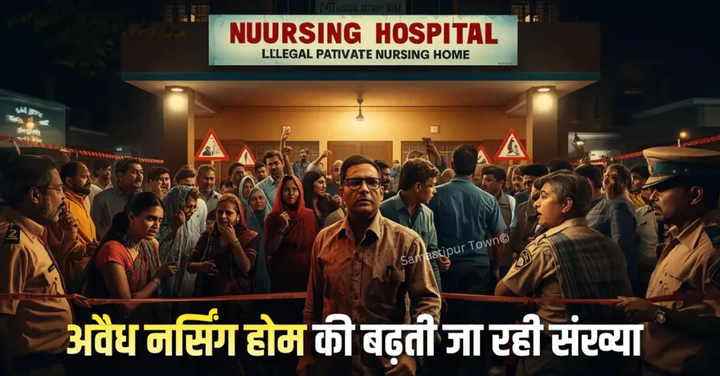 समस्तीपुर में स्पष्टीकरण के नाम पर खानापूर्ति कर अवैध अस्पतालों की जांच में की जाती है लापरवाही 1 Samastipur Town article 20251229 110538 0000