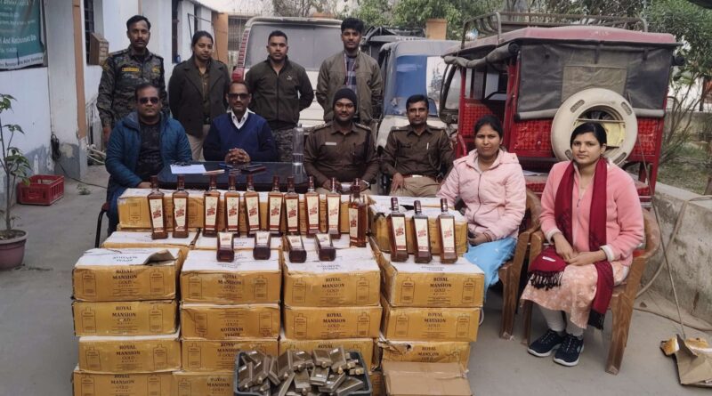 ताजपुर में समस्तीपुर उत्पाद विभाग की टीम ने इकरी के झाड़ी में छुपाकर रखे 502 लीटर विदेशी शराब किया जब्त 1 IMG 20260105 WA0070