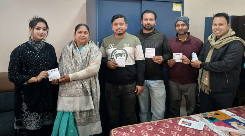 समस्तीपुर विधायक के नेतृत्व में जदयू के सदस्यता अभियान में दिलायी गयी सदस्यता 1 IMG 20260107 WA0134